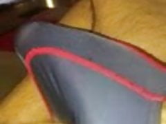 cock straining to get out
