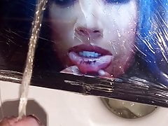 WWE Sasha Banks spit, cum and piss tribute. T0ilet Slut!
