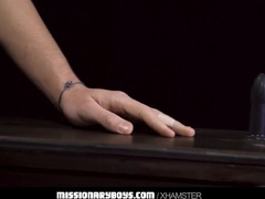 Fur covered Priest Penalizes A Dudes Bunghole With His Gigantic Man sausage