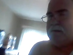 grandpa play on webcam