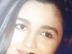Alia Bhatt ( Aloo Baby) Cum & Spit Tribute
