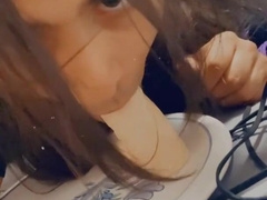 Snapchat Breezy Eddie Glaze Munches his jism and drool while toying with his fucktoys