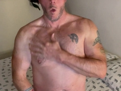 Macho Country Dad Draining Salami