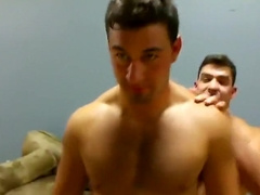 Horny Guys Mutual Wanking