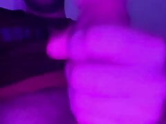 Shoot jizz on my own face by accident!