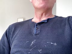 Edging and playing with my big cock and precum all day.