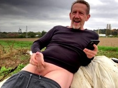 Risky cum, huge cum loads, outdoor cum