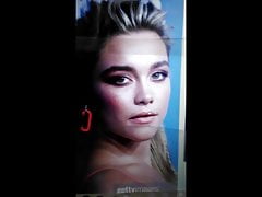 Florence Pugh Cum Tribute(angry and speaking with Florence)