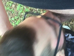 Kinda Risky Public Blowjob