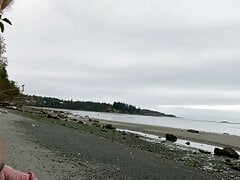 On the beach