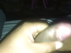 Jacking off my black dick