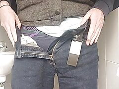 Str8 lad cheeky wank