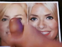 Holly Willoughby cum tribute 68 with free Sarah Jane Mee 10