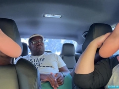 Black Wolf Aaron Titters Rigid While Matt Kittles Him