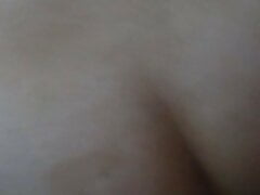 Black cock pounding a white smooth ass, fuck hard, moaning