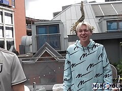 He is SECRETLY edging cum in mates arse LOADS up scally in 4sum