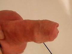 Wet pumped cock and balls