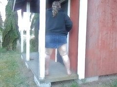OUTDOOR FUN BY CHETTO BIG ASS WIDE OPEN FLASHING Part 2