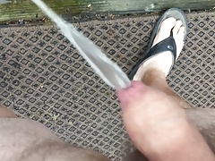 Walking Through The House Naked Outside To Pee