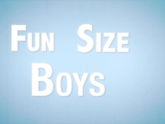 FunSizeBoys Big suspended big Dallas Steele breeds widely opened small youngster