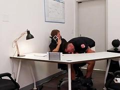 Aroused men are keen to undress and try a bit of bareback pleasure