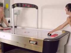 Marc and Warren High Stakes Air Hockey