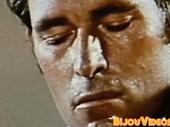 Vintage muscle gays deepthroat sucking & anal raw