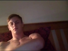 Athletic straight guy on Skype