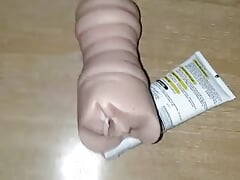 Fucking my pocket pussy