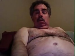 grandpa stroke on webcam