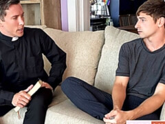 Hung priest Isaac Parker fucks twink Taylor Reign