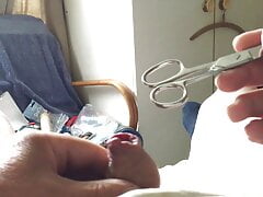 Baby oil foreskin video - scissors