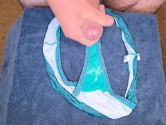 Latino masturbation, dirty panty, fountains