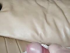 I'm laying in bed jerking my cock and watching a movie waiting for a wet hole