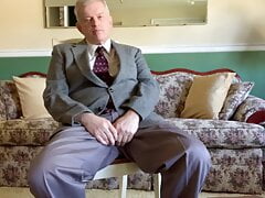 Stepdad stripping and masturbating