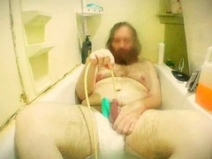 Foxypegmyass's sexy ABDL bathing adventure with some edging fun