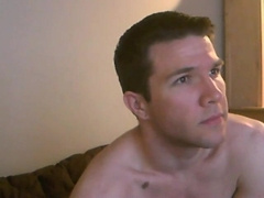Muscular Twink Jacks Off His Big Cock
