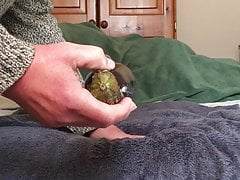 Aubergine anal gaping - part 2