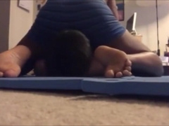 White boy get facesat on