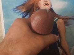 Apink Hayoung Cum Tribute Cum straight on Hayoung's Mouth