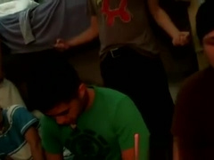 Gay hazing at college