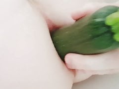 USING A ZUCCHINI