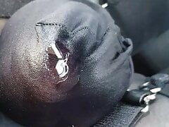 Crossdresser pissing whilst driving