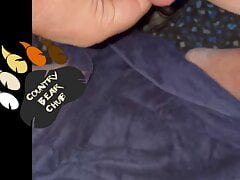 Yella colored cum from "sick" bear dick. (Sim) Big Cumshot