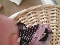 Cum on Wife's panties