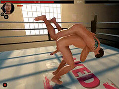 Beldwin Vs Jamie (Naked Fighter 3D)