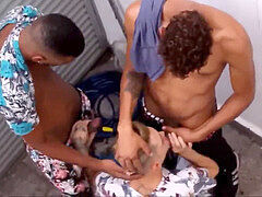 Twunk, anal invasion, dark-hued