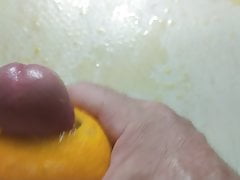 Orange masturbate