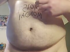 All oiled up