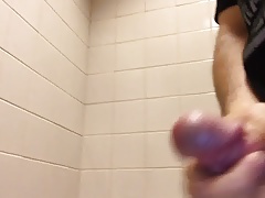 Rubbing out a huge load at work 2